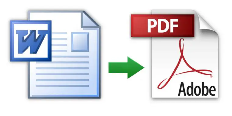 Converting a Word Document To a PDF Format