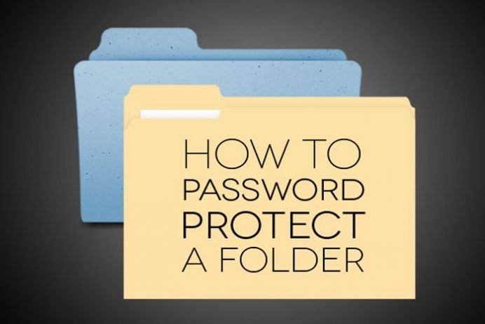 How To Password Protect a Folder