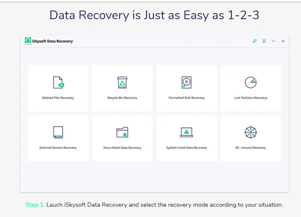 iSkysoft Data Recovery Software